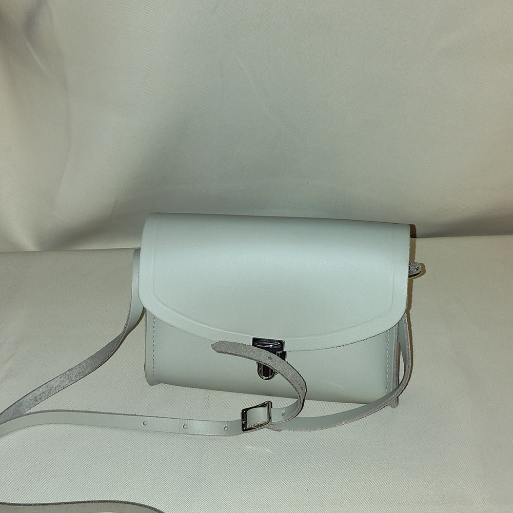 The Cambridge Satchel Company Light Gray Crossbody Bag